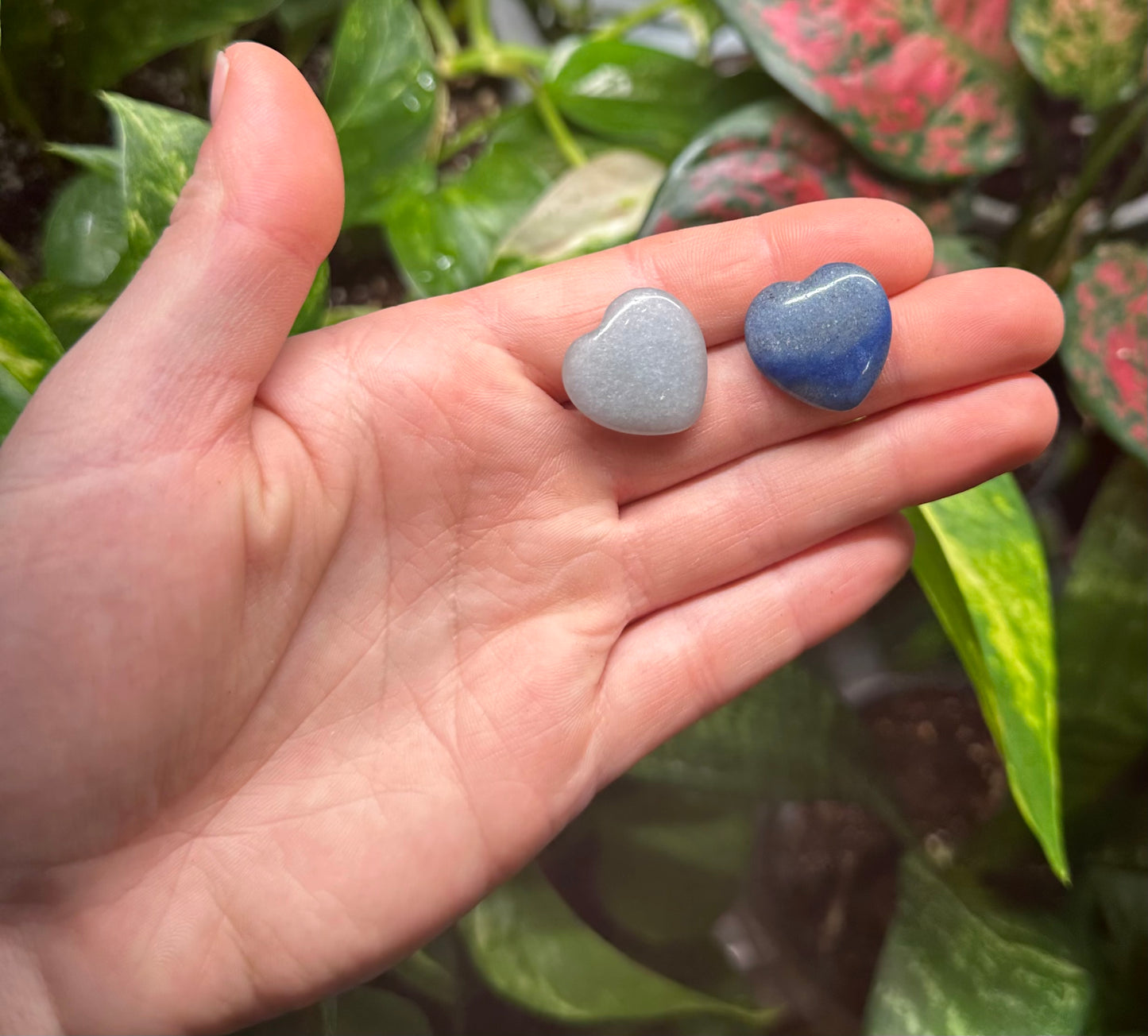 Mini Blue Aventurine Heart