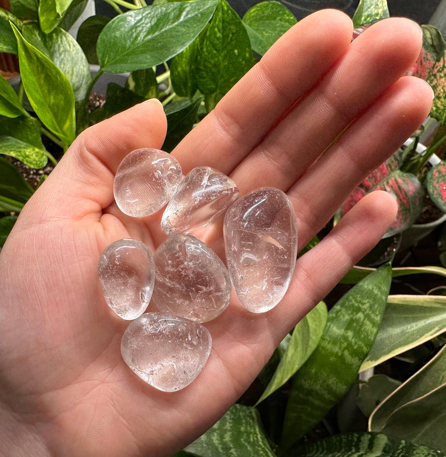 Clear Quartz Tumble